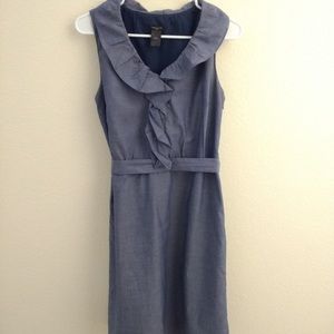 Ann Taylor Chambray midi dress
